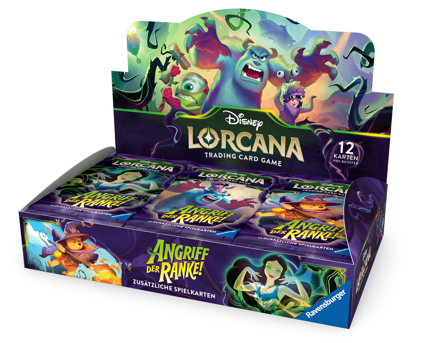 Disney Lorcana - Angriff der Ranke! Booster Display (Deutsch)