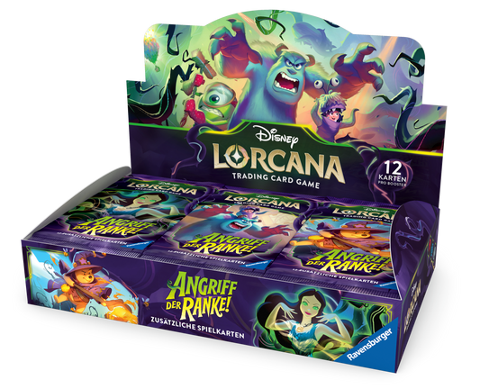 Disney Lorcana - Angriff der Ranke! Booster Display (Deutsch)