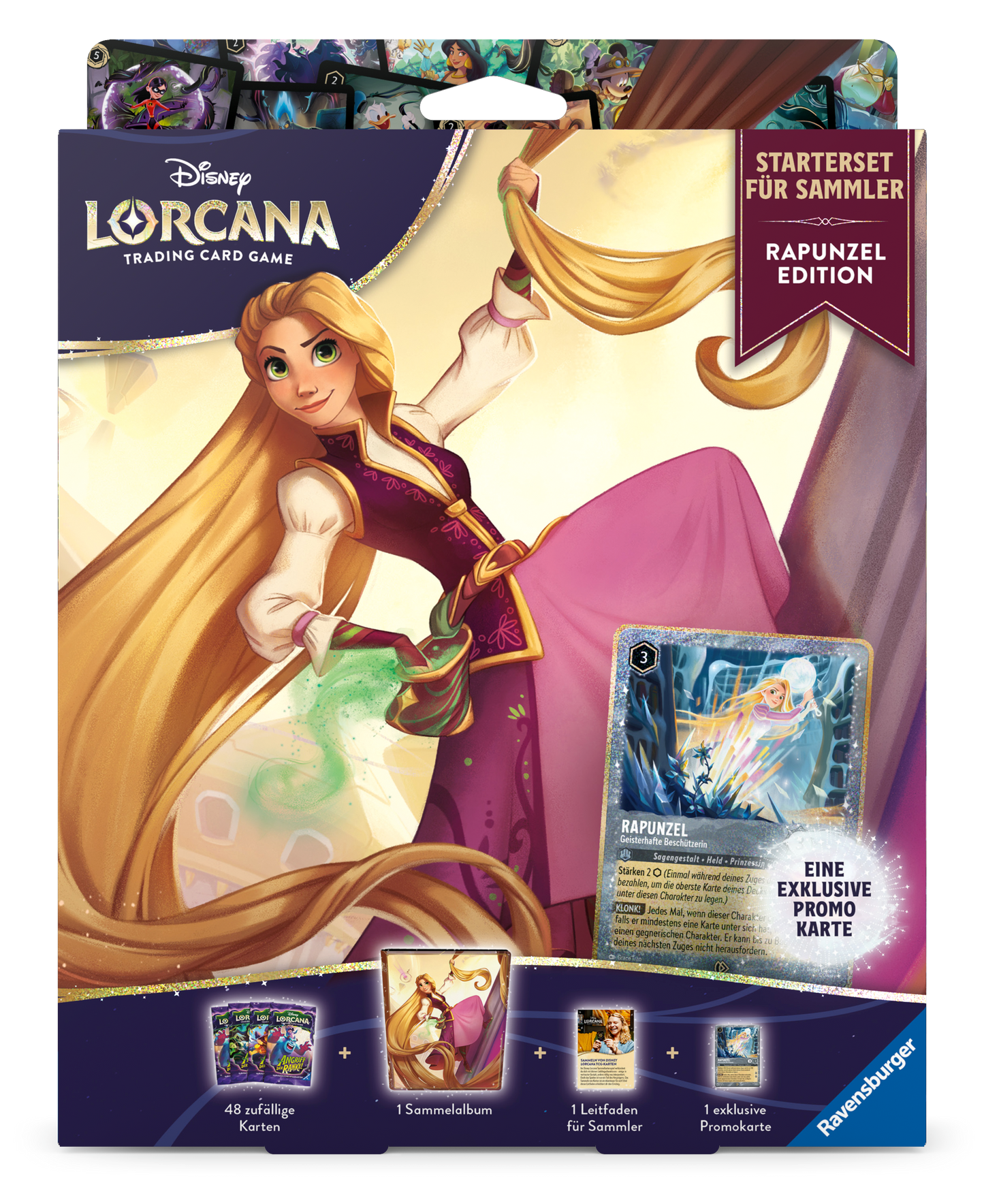 Disney Lorcana -  Starterset für Sammler (Rapunzel Edition)