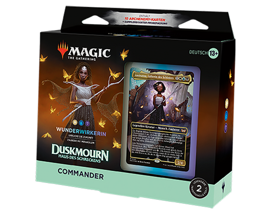 Magic: The Gathering - Duskmourn: Haus des Schreckens Commander Deck "Wunderwirkerin" (Deutsch)