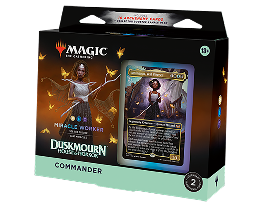 Magic: The Gathering - Duskmourn: House of Horror Commander Deck 'Miracle Worker' (Englisch)