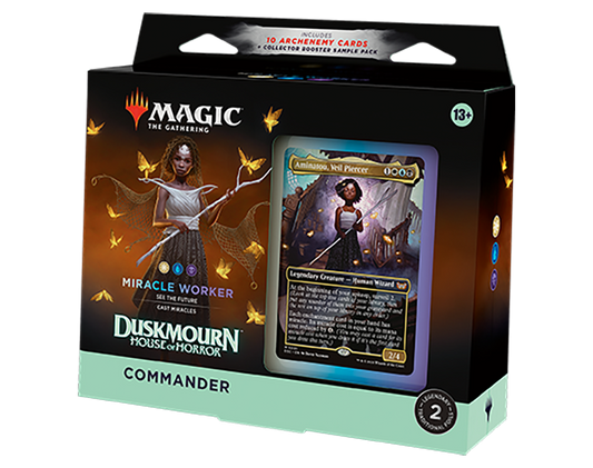 Magic: The Gathering - Duskmourn: House of Horror Commander Deck 'Miracle Worker' (Englisch)