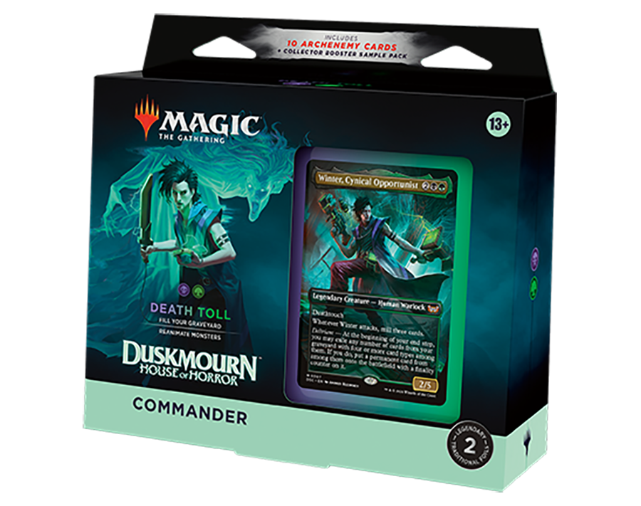 Magic: The Gathering - Duskmourn: House of Horror Commander Deck 'Death Toll' (Englisch)