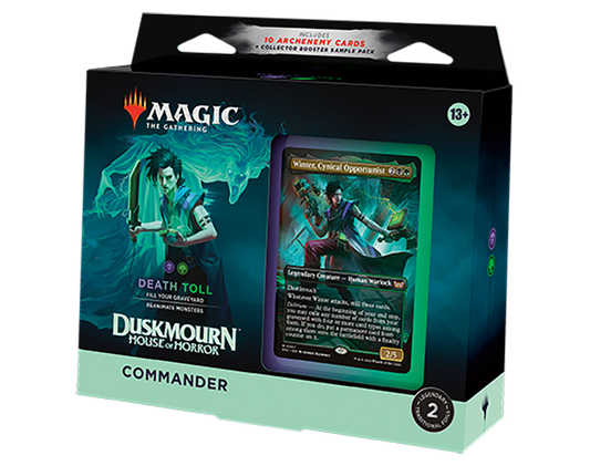Magic: The Gathering - Duskmourn: House of Horror Commander Deck 'Death Toll' (Englisch)