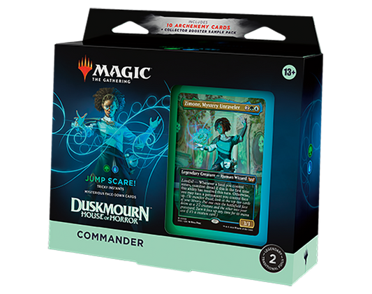 Magic: The Gathering - Duskmourn: House of Horror Commander Deck 'Jump Scare!' (Englisch)
