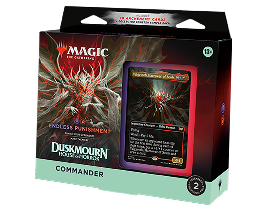 Magic: The Gathering - Duskmourn: House of Horror Commander Deck 'Endless Punishment' (Englisch)