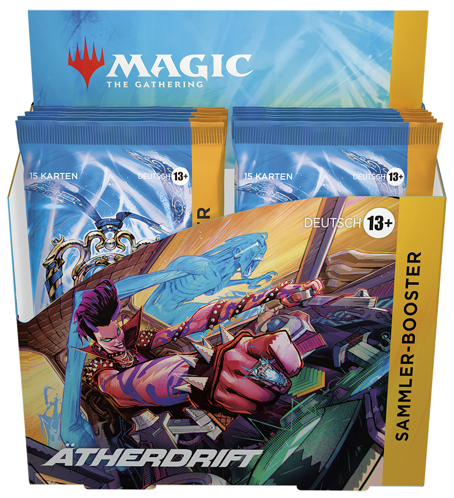 Magic: The Gathering - Ätherdrift Sammler-Booster Display (Deutsch)