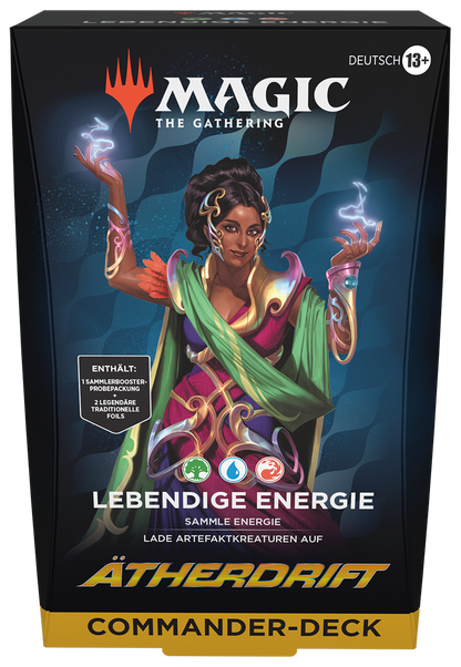 Magic: The Gathering - Ätherdrift Commander Deck "Lebendige Energie" (Deutsch)