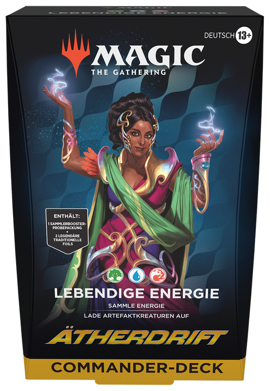 Magic: The Gathering - Ätherdrift Commander Deck "Lebendige Energie" (Deutsch)