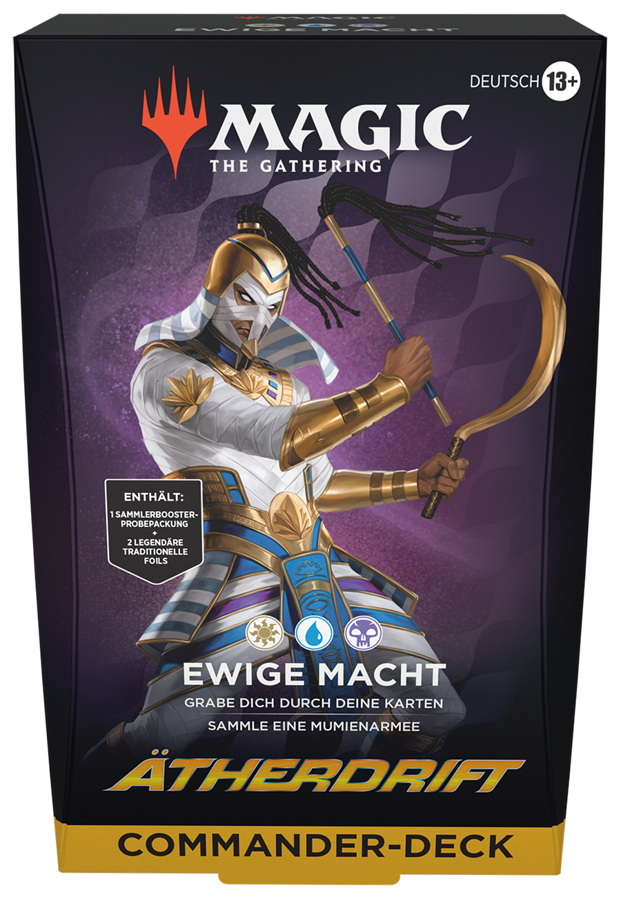 Magic: The Gathering - Ätherdrift Commander Deck "Ewige Macht" (Deutsch)