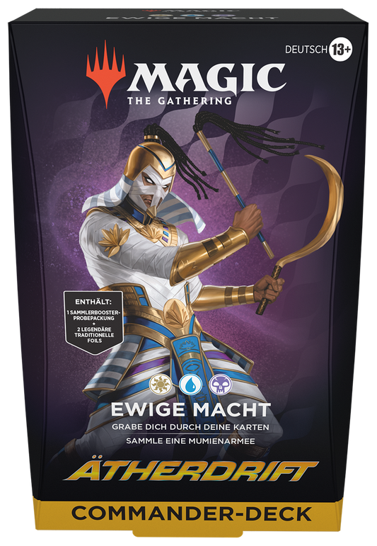Magic: The Gathering - Ätherdrift Commander Deck "Ewige Macht" (Deutsch)