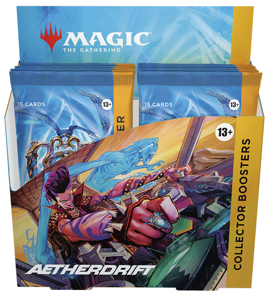 Magic: The Gathering - Aetherdrift Collector Booster Display (Englisch)