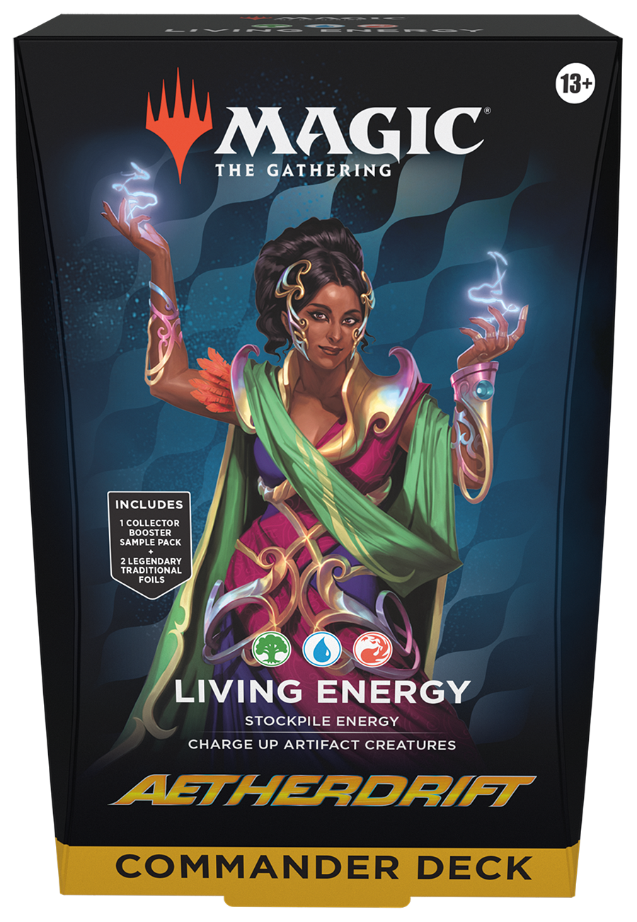 Magic: The Gathering - Aetherdrift Commander Deck 'Living Energy' (Englisch)