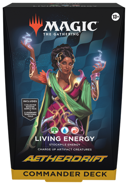 Magic: The Gathering - Aetherdrift Commander Deck 'Living Energy' (Englisch)