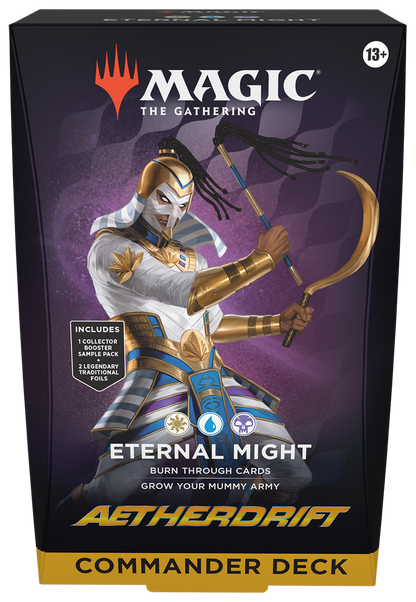 Magic: The Gathering - Aetherdrift Commander Deck 'Eternal Might' (Englisch)
