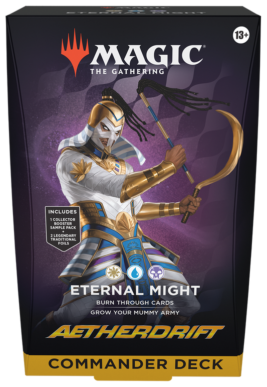 Magic: The Gathering - Aetherdrift Commander Deck 'Eternal Might' (Englisch)