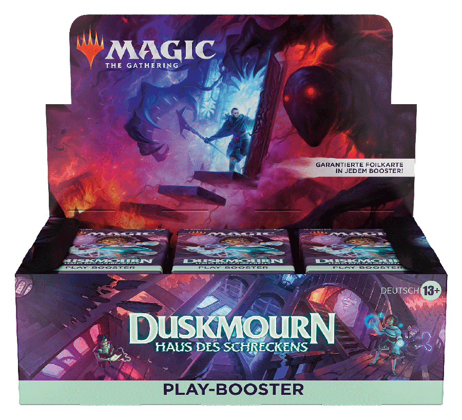 Magic: The Gathering - Duskmourn: Haus des Schreckens Play-Booster Display (Deutsch)