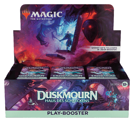 Magic: The Gathering - Duskmourn: Haus des Schreckens Play-Booster Display (Deutsch)