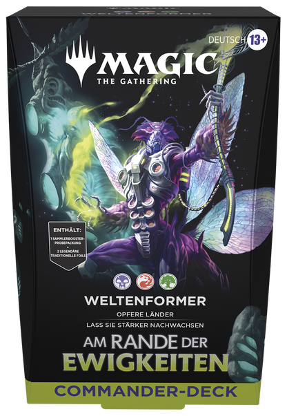 Magic: The Gathering - Am Rande der Ewigkeiten Commander Deck "Weltenformer" (Deutsch)