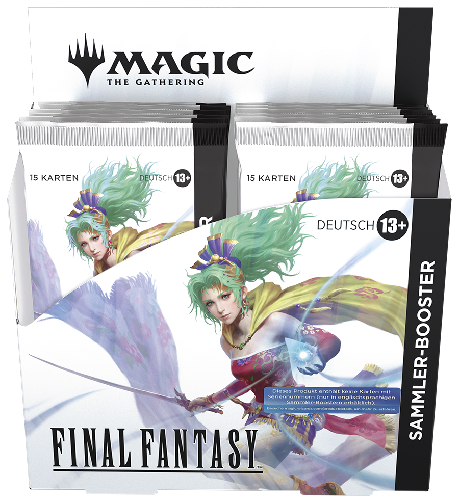 Magic: The Gathering - Final Fantasy Sammler-Booster Display (Deutsch)