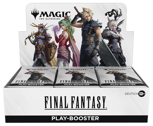 Magic: The Gathering - Final Fantasy Play-Booster Display (Deutsch)