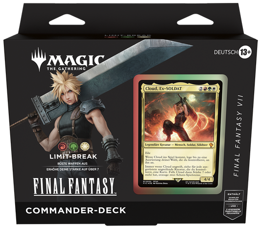 Magic: The Gathering - Final Fantasy Commander Deck "Limit-Break" (Deutsch)