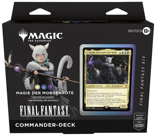 Magic: The Gathering - Final Fantasy Commander Deck "Magie der Morgenröte" (Deutsch)