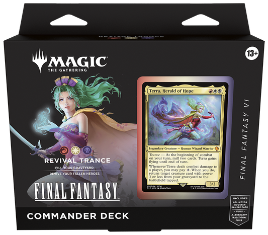 Magic: The Gathering - Final Fantasy Commander Deck "Revival Trance" (Englisch)