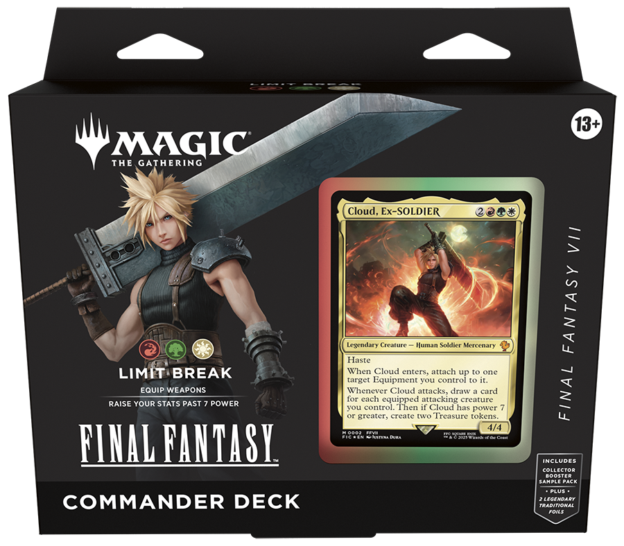Magic: The Gathering - Final Fantasy Commander Deck "Limit Break" (Englisch)