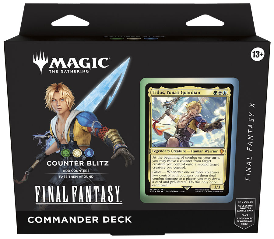 Magic: The Gathering - Final Fantasy Commander Deck "Counter Blitz" (Englisch)