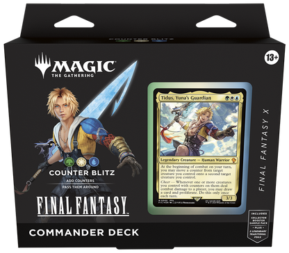Magic: The Gathering - Final Fantasy Commander Deck "Counter Blitz" (Englisch)