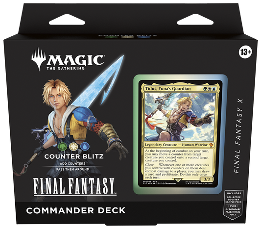 Magic: The Gathering - Final Fantasy Commander Deck "Counter Blitz" (Englisch)
