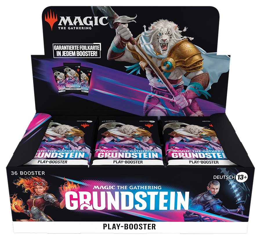 Magic: The Gathering - Grundstein Play-Booster Display (Deutsch)