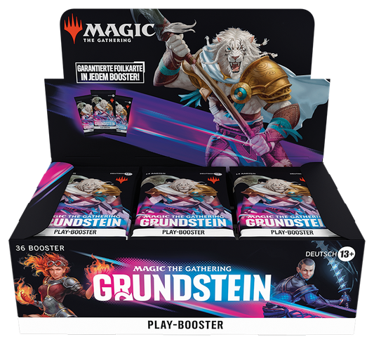 Magic: The Gathering - Grundstein Play-Booster Display (Deutsch)
