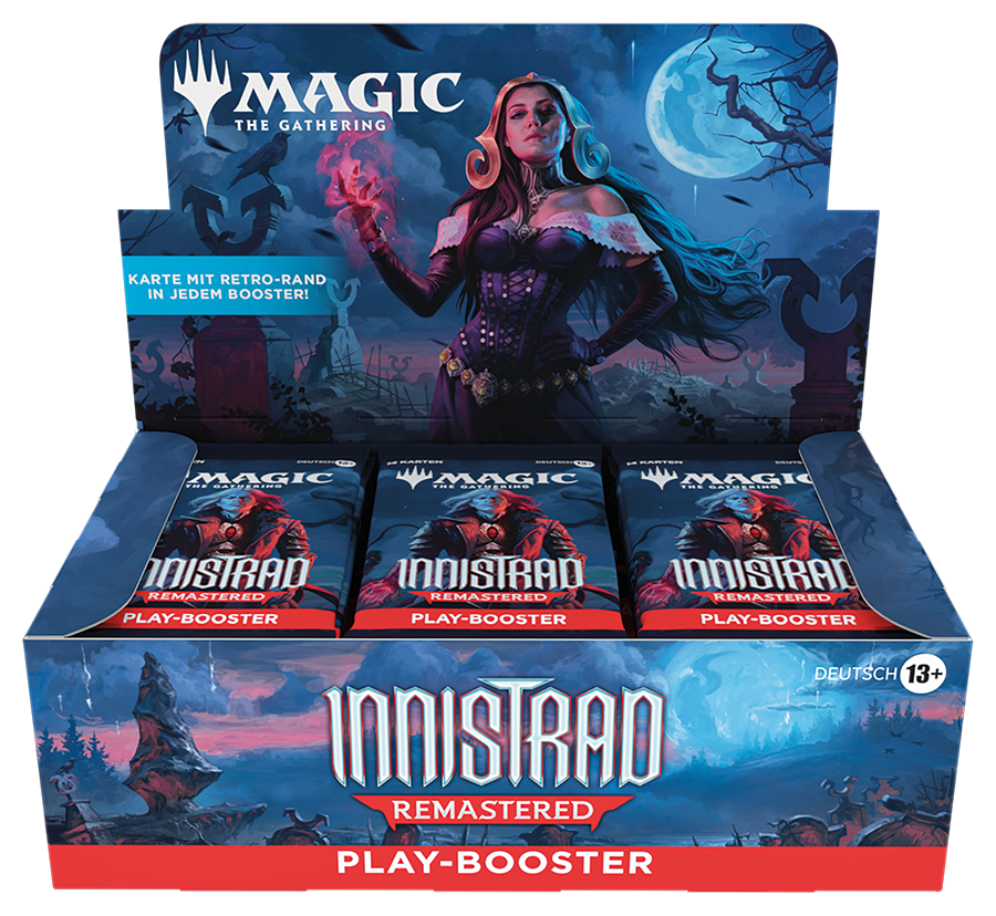 Magic: The Gathering - Innistrad Remastered Play-Booster Display (Deutsch)