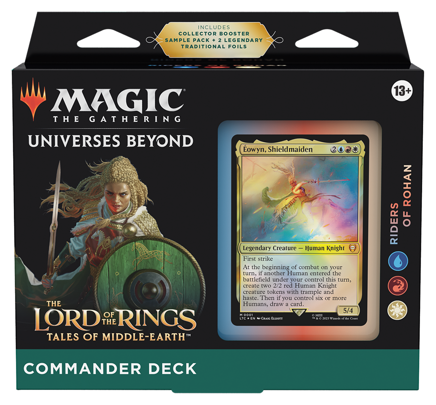 Magic: The Gathering - Universes Beyond: Tales of Middle-Earth Commander Deck "Riders of Rohan" (Englisch)