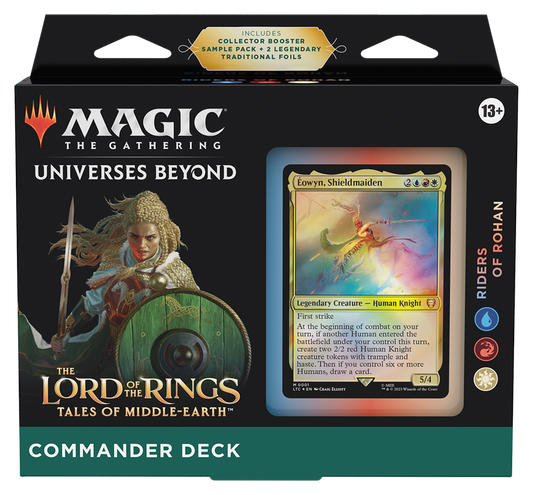 Magic: The Gathering - Universes Beyond: Tales of Middle-Earth Commander Deck "Riders of Rohan" (Englisch)