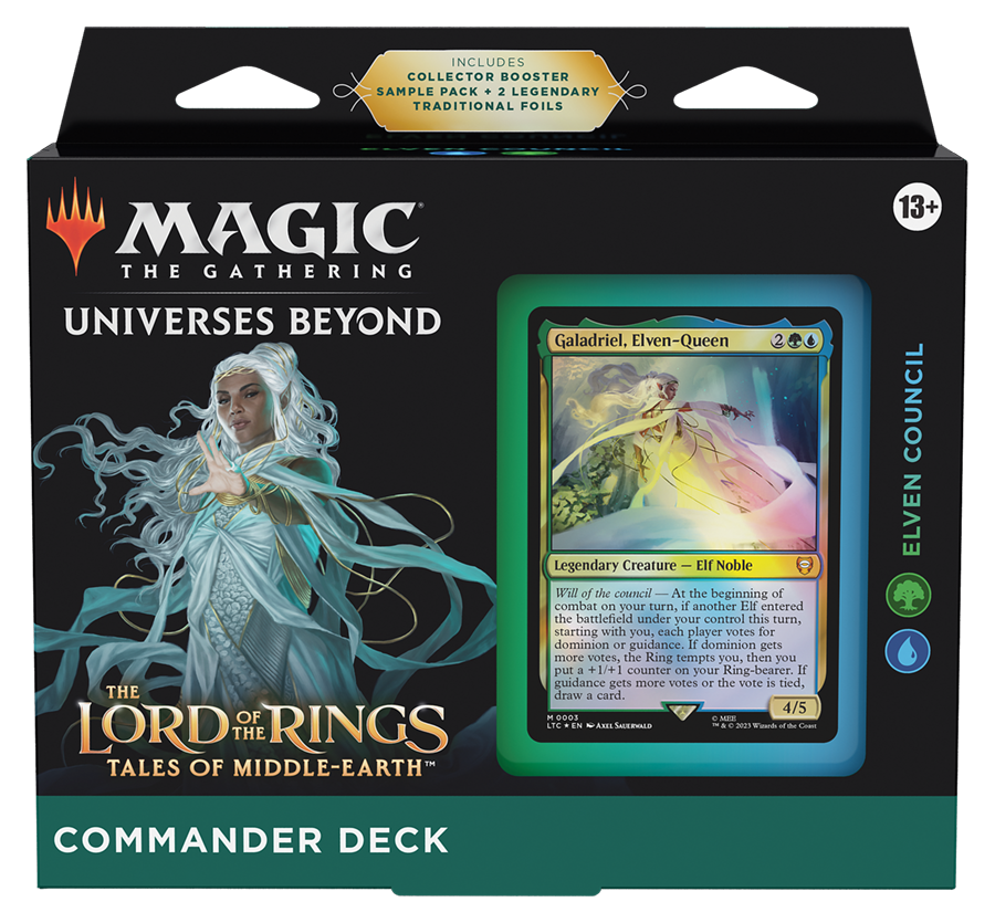 Magic: The Gathering - Universes Beyond: Tales of Middle-Earth Commander Deck "Elven Council" (Englisch)