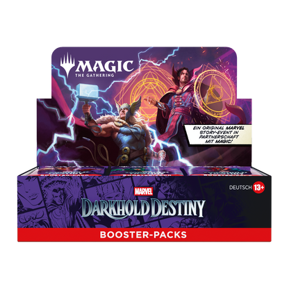 Magic: The Gathering - Marvel Darkhold Destiny Play Booster Display (Deutsch)