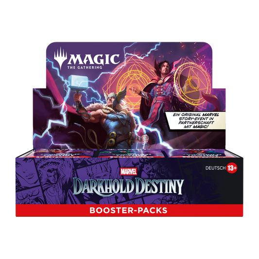 Magic: The Gathering - Marvel Darkhold Destiny Play Booster Display (Deutsch)