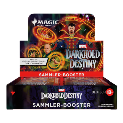 Magic: The Gathering - Marvel Darkhold Destiny Sammler Booster Display (Deutsch)