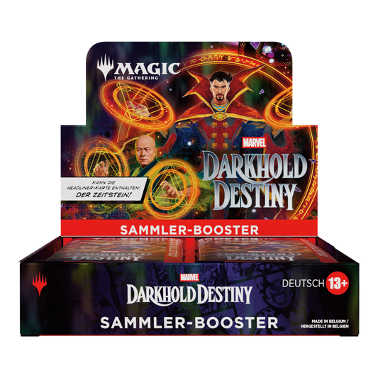 Magic: The Gathering - Marvel Darkhold Destiny Sammler Booster Display (Deutsch)