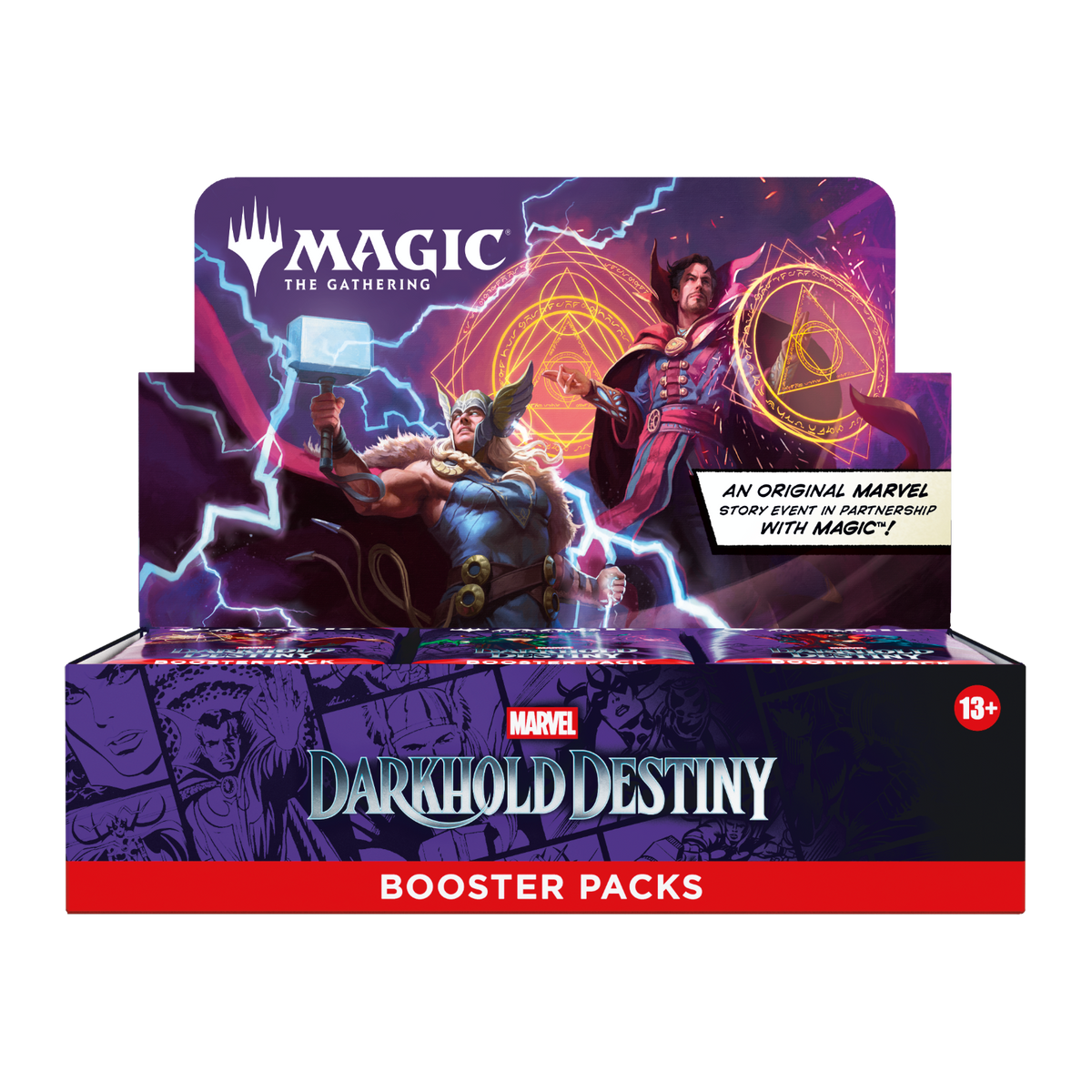 Magic: The Gathering - Marvel Darkhold Destiny Play Booster Display (Englisch)