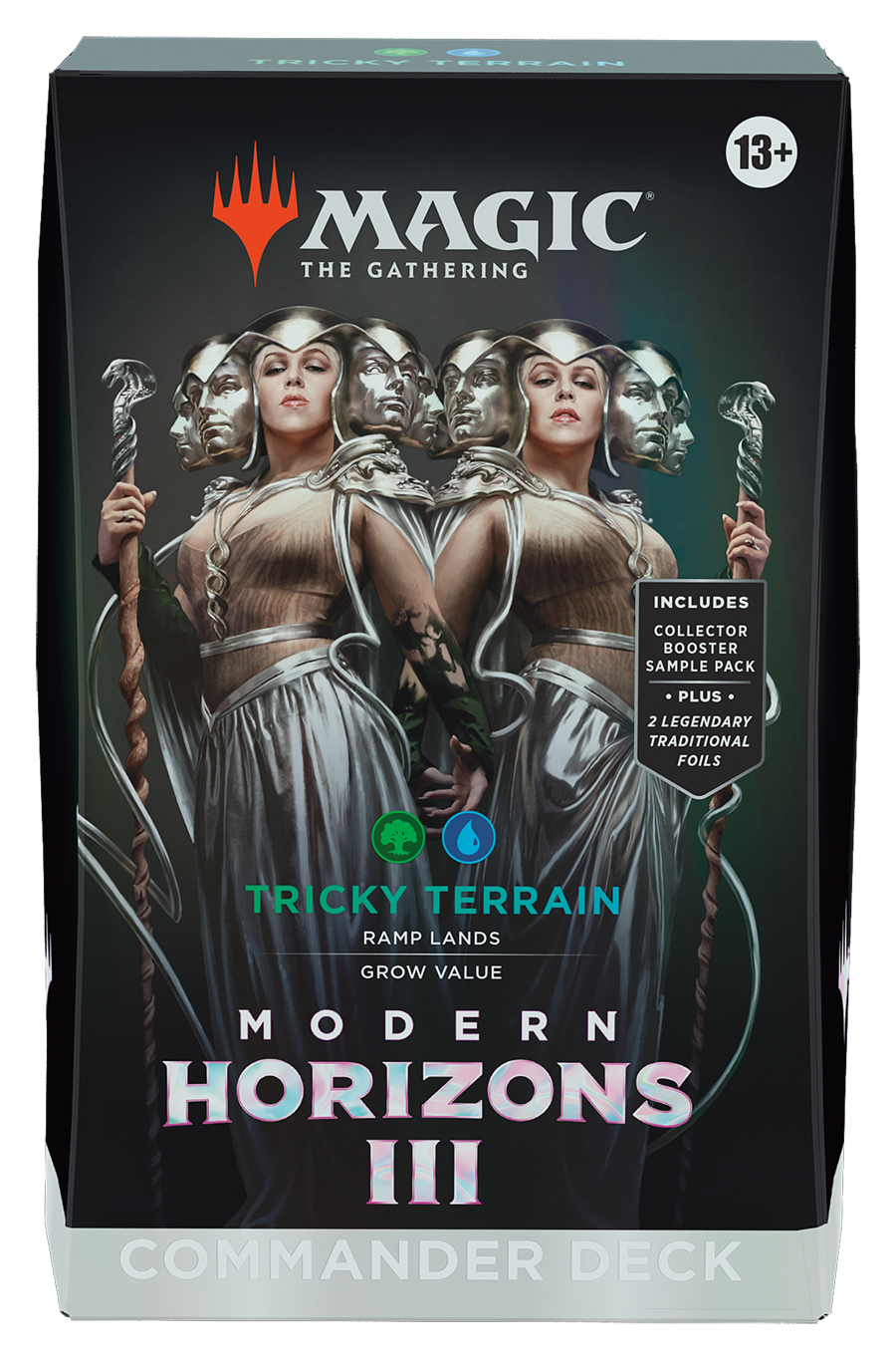 Magic: The Gathering - Modern Horizons 3 Commander Deck "Tricky Terrain" (Englisch)