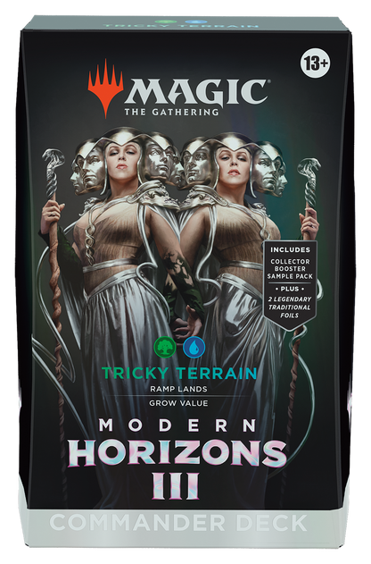 Magic: The Gathering - Modern Horizons 3 Commander Deck "Tricky Terrain" (Englisch)