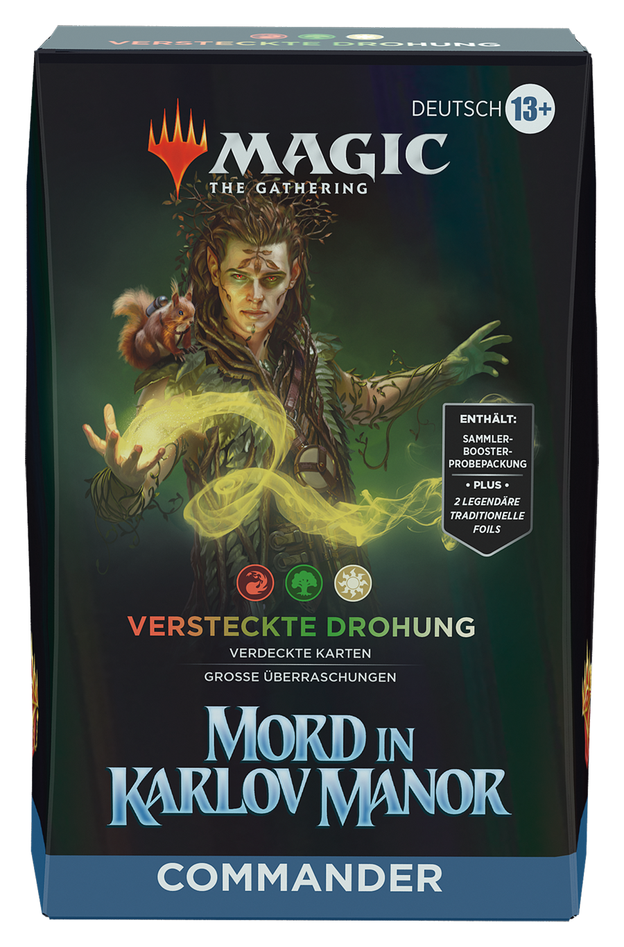 Magic: The Gathering - Mord in Karlov Manor Commander Deck "Versteckte Drohung" (Deutsch)
