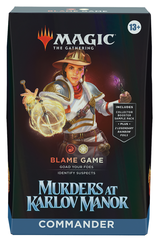 Magic: The Gathering - Murders at Karlov Manor Commander Deck "Blame Game" (Englisch)