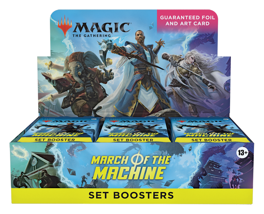 Magic: The Gathering - March of the Machine Set Booster Display (Englisch)