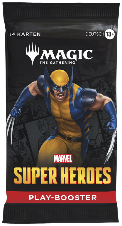 Magic: The Gathering - Marvel Super Heroes Play Booster Display (Deutsch)