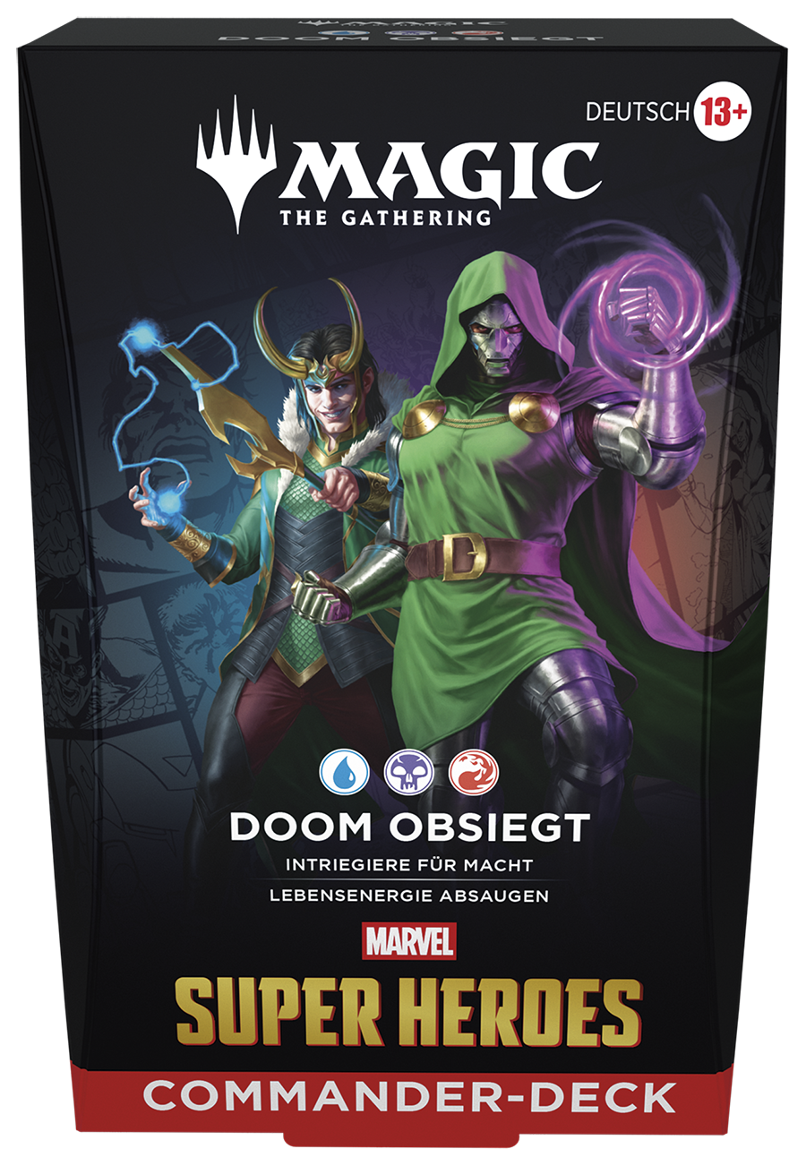 Magic: The Gathering - Marvel Super Heroes Commander Deck "Doom Obsiegt" (Deutsch)